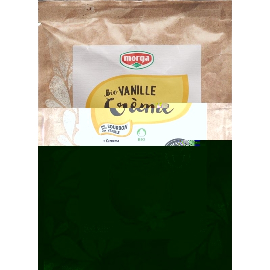 Morga Bio Creme Pulver Vanille Curcuma Beutel 70g buy online