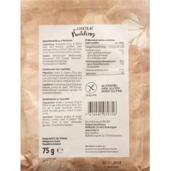 Morga Bio Pudding Chocolat Beutel 75g