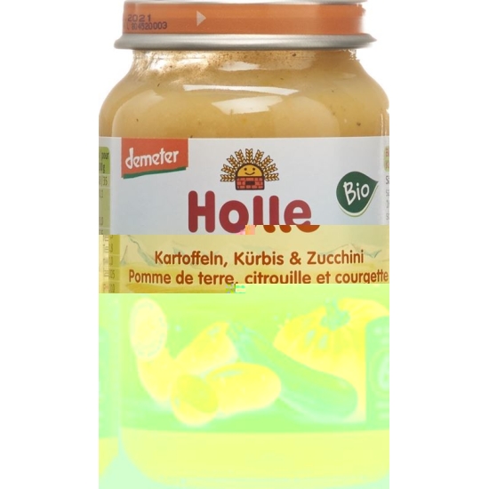 Holle Courgette, Pumpkin, Potatoes from the 4th month Organic 190g buy online