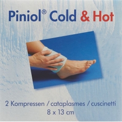 Piniol Cold Hot Kompresse 8cmx13cm 2 Stück