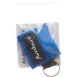 Ambu Life Key Notfall Maske Schluesselanhaenger Bl