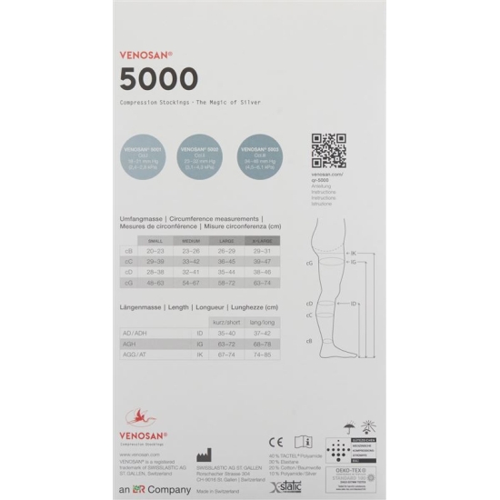 Venosan 5002 A-gh Kkl2 S Lang Gesch Morocco 1 pair buy online