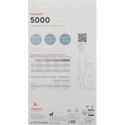 Venosan 5003 A-d Kkl3 S Long Open Morocco 1 pair
