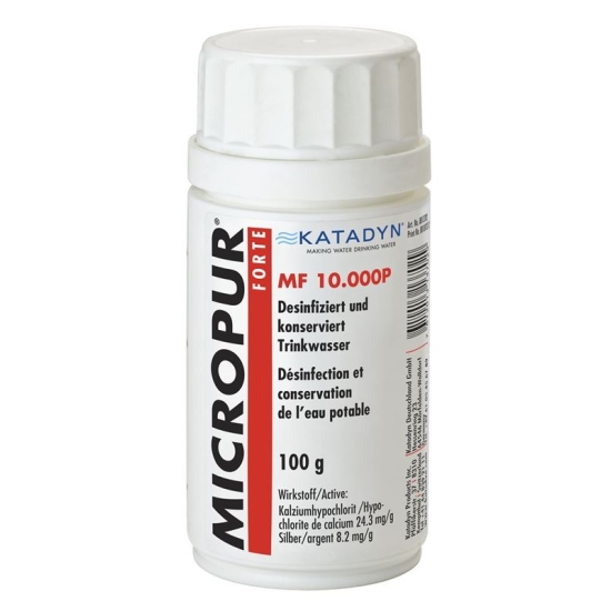 Katadyn Micorpur Forte MF 10‘000F Pulver 100g buy online