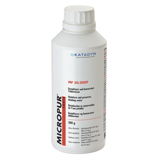Katadyn Micorpur Forte MF 50‘000F Pulver 500g buy online