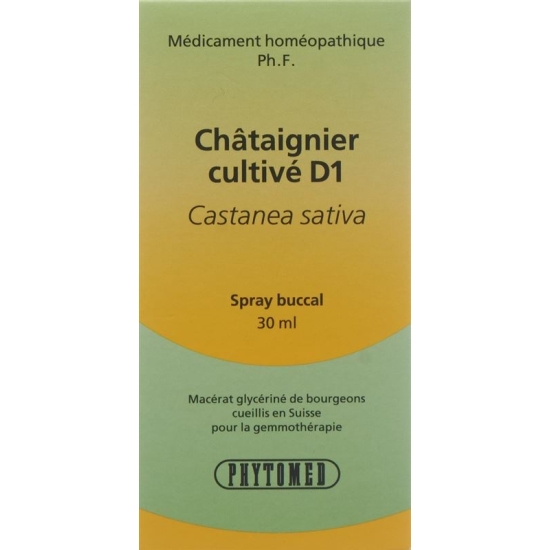 Phytomed Gemmo Edelkastanie Liquid D 1 30ml buy online