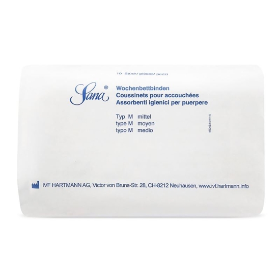 Sana Wochenbettbinde L Sterilisiert 24x 10 Stück buy online