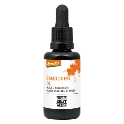 Naturkraftwerke Sanddorn Öl Demeter Flasche 30ml