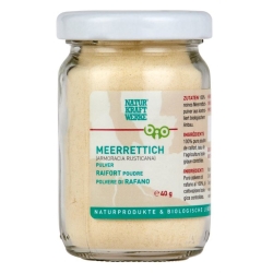 Naturkraftwerke Meerrettich Pulver Bio Glas 40g