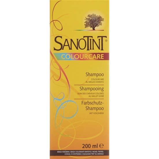 Sanotint Colour protection shampoo with golden millet 200ml buy online