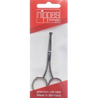 Nippes nose/ear scissors nickel-plated