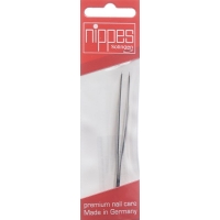 Nippes tweezers 8cm pointed nickel-plated
