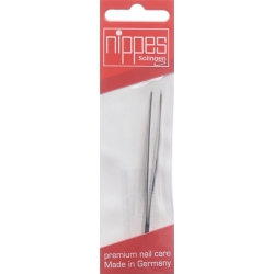 Nippes tweezers 8cm pointed nickel-plated