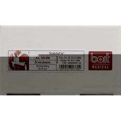 Bort Stabilofix Clavicula Band Gre Ver Strap White