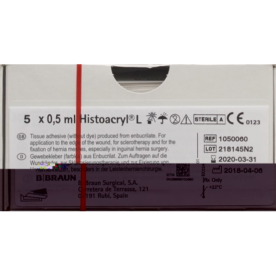 Histoacryl Gewebekleber Farblos 5 Stück buy online