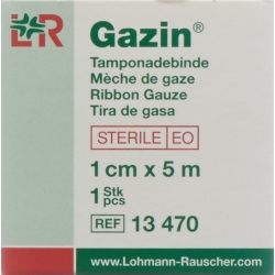Gazin Tamponadebinde 1cmx5m Steril