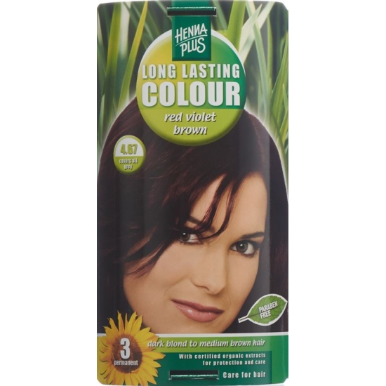 Henna Plus Long Last Color 4.67 Henna Red Vio Bro buy online