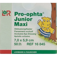 Pro-Ophta Junior Okklusionspflaster Maxi 7.0x5.9cm 50 Stück