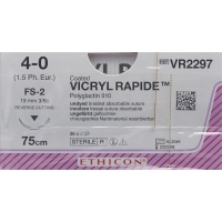 Vicryl Rapid 75cm Ungefaerbt 4-0 Fs-2 36 Stück
