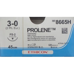 Prolene 45cm Blau 3-0 Fs-2 36 Stück