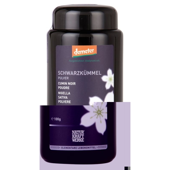 Naturkraftwerke Schwarzk Gemah Demeter Glas 100g buy online
