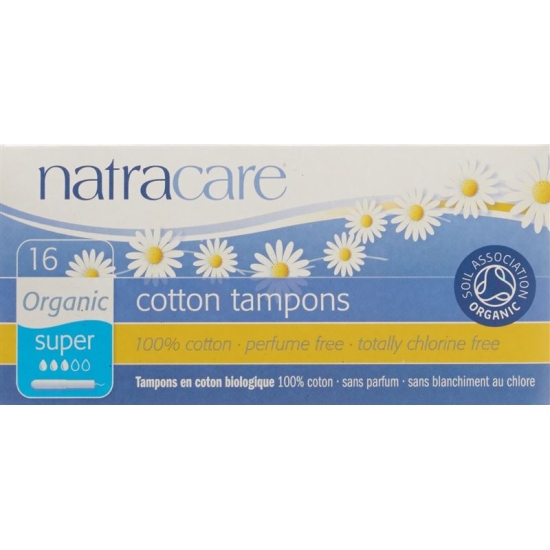 Natracare Tampons Super mit Applikator 16 Stück buy online