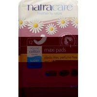 Natracare Maxi-Binden Super 12 Stück