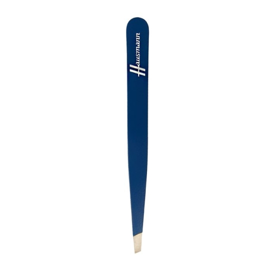 Hausmann tweezers diagonally blue buy online