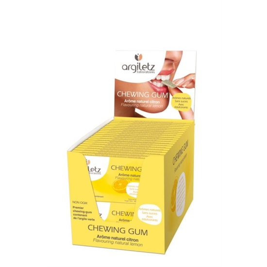 Argiletz Argil Gum Zitrone ohne Zucker 12 Stück buy online