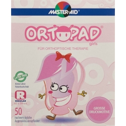 Ortopad Occlusionspflaster Regu Girls Ab 4j 50 Stück