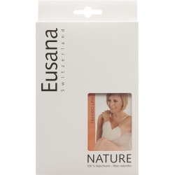 Eusana Knee Warmer Double Size S Ivoire