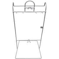 Flexicare bed bag holder metal white
