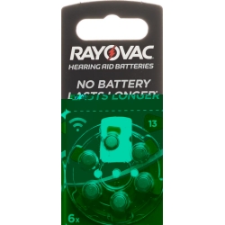 Rayovac Batterie Hörgeräte 1.4V V13 6 Stück