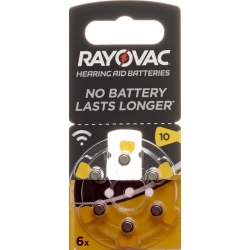 Rayovac Batterie Hörgeräte 1.4v V10 6 Stück