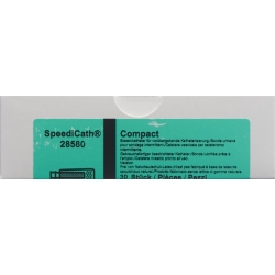 SpeediCath Compact Nelaton Frau Einmalkatheter Schwarz 3.3/10mm 7cm lang 30 Stück