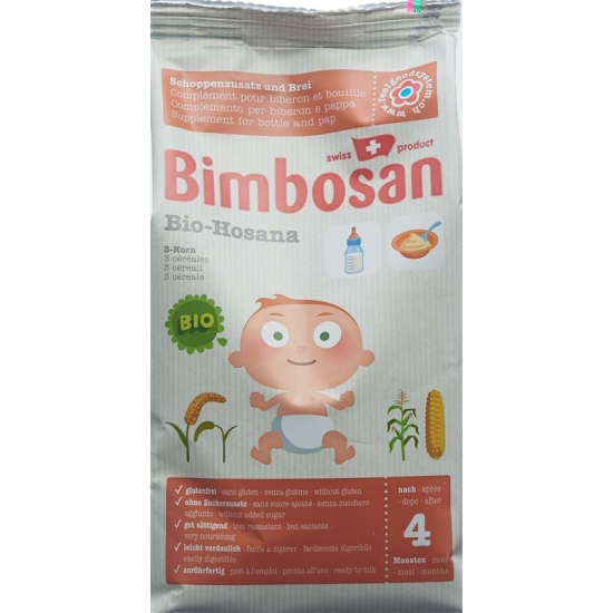 Bimbosan Bio-Hosana 3 Korn Pulver Refill 300g buy online