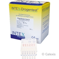 Intex Drogentest Drug Screen Card 6 10 Stück