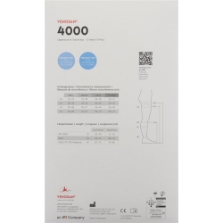 Venosan 4002 A-tm Kkl2 XL Lang Geschl Black 1 Paar