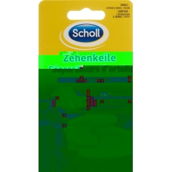 Scholl toe wedges 1 small/2 large