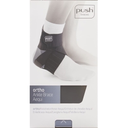 Push Ortho Aequi Fussgelenkband 34-40cm Rechts Grau