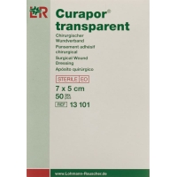 Curapor Wundverband 7x5cm Transparent 50 Beutel