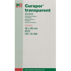 Curapor Wundverband 10x20cm Transparent 25 Beutel