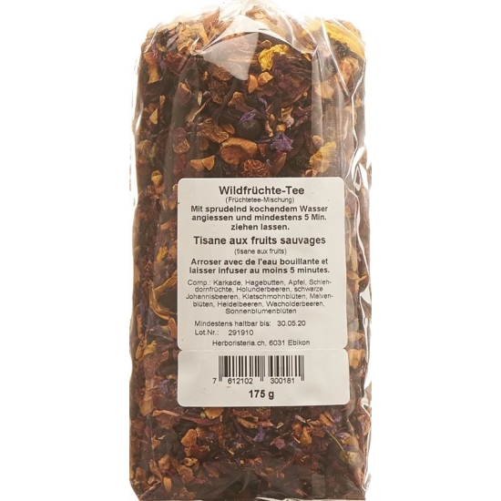 Herboristeria Tee Wildfrüchte im Sack 175g buy online