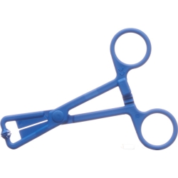 Sahag all-purpose clamp 13cm plastic blue