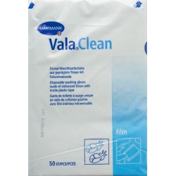 Valaclean Film Einm Waschhandschuhe 50 Stück