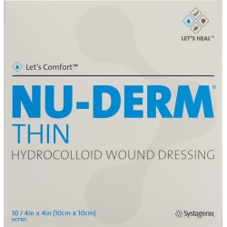 Let’s Comfort Nu-Derm Thin Hydrokolloidverband 10x10cm 10 Stück