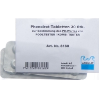 Labulit Pooltester Ersatztablette Phenolrot 30 Stück