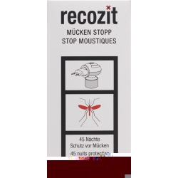 Recozit mosquito stop plug with liquid