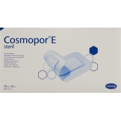 Cosmopor E Wundverband 20cmx10cm Steril 25 Stück
