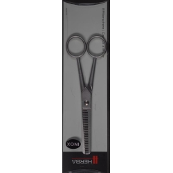 Herba Effilierschere mit Fingerhaken Inox